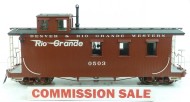 88797 Rio Grande Caboose W Light&Detail Interior 0503