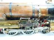 2&half inch Ride On 4-4-2 Atlantic Coal Fired Loco