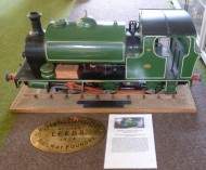 Hudswell Clarke Saddle Tank Static Model
