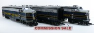 L70457 F7 A - B - A Set Baltimore & Ohio 3 piece Set