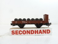 Lima flat wagon with cable loads unboxed