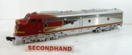 Aristocraft E8 Santa Fe Chrome Livery