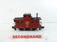 Aristocraft 4 Wheel Bobber Caboose Santa-Fe