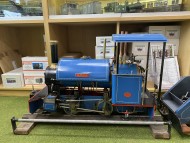 5 Inch Gauge Sweet Pea Loco &Riding Trailer (Secondhand)
