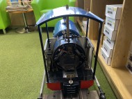 5 Inch Gauge Sweet Pea Loco &Riding Trailer (Secondhand)