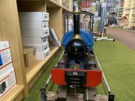 5 Inch Gauge Sweet Pea Loco &Riding Trailer (Secondhand)